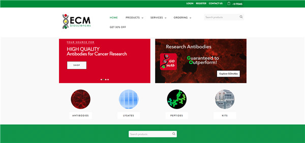 ECM-Biosciences官網