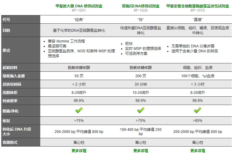 DNA亞硫酸氫鹽轉化