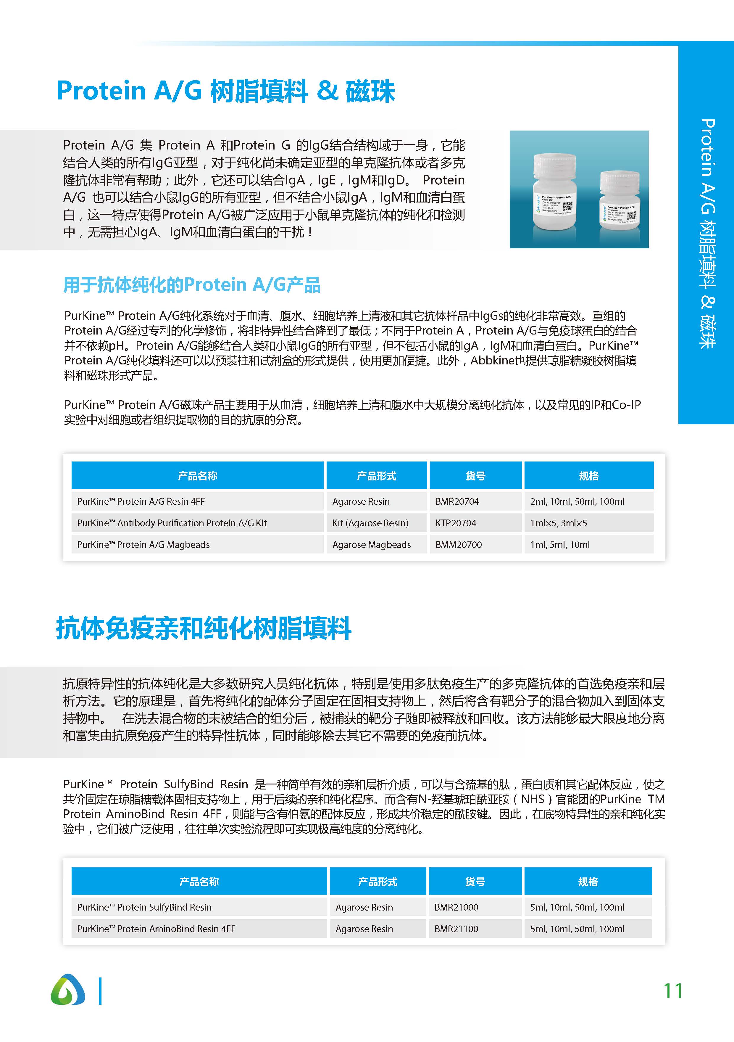 蛋白質&抗體純化和檢測工具