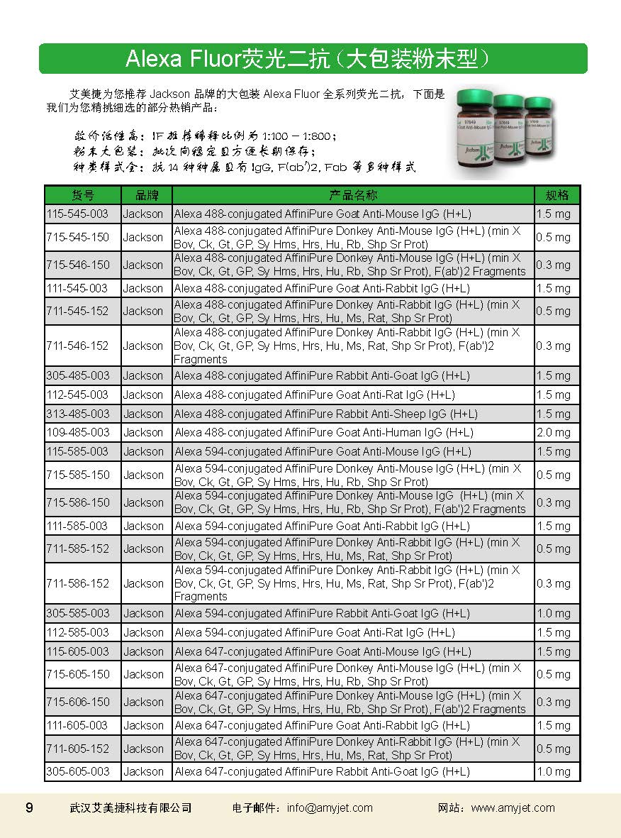 二抗產品應用手冊