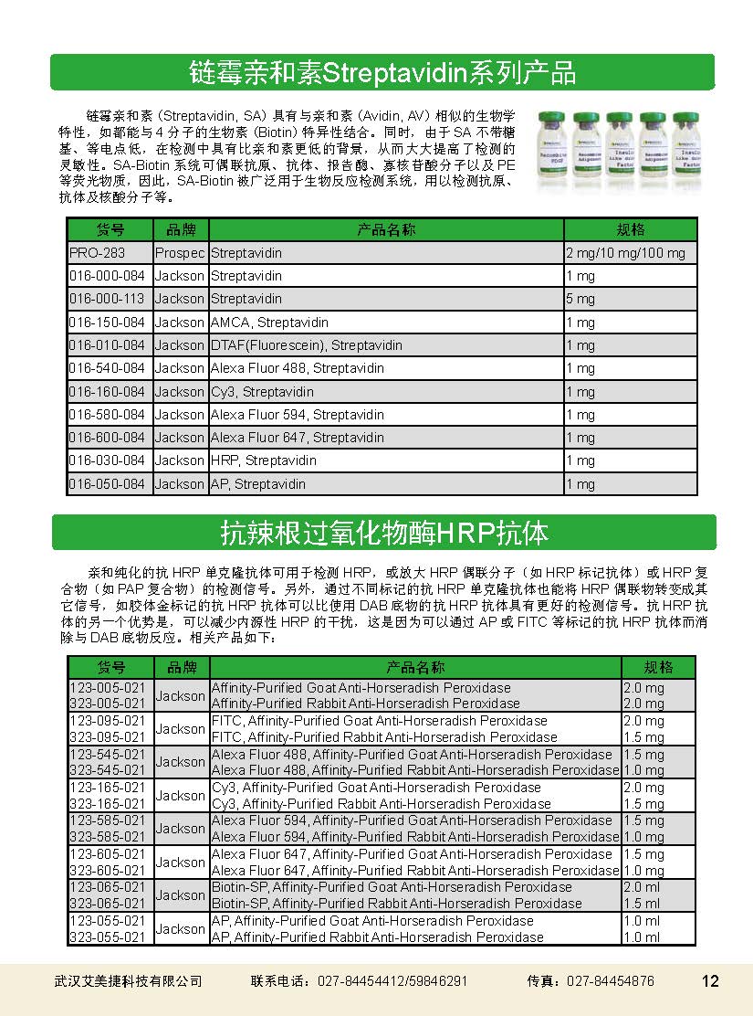 二抗產品應用手冊