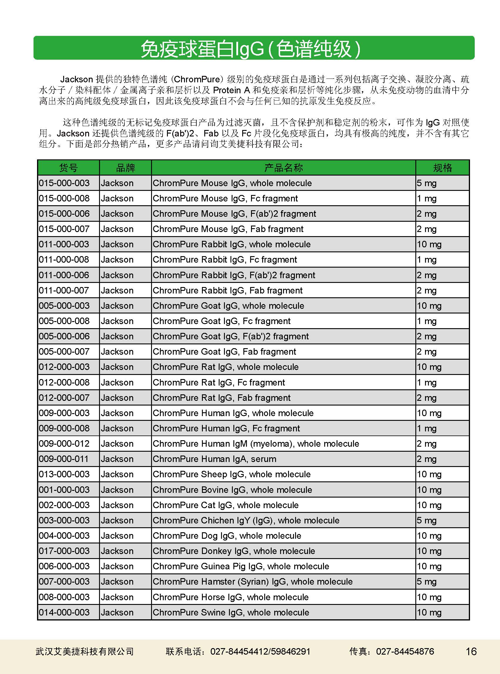 二抗產品應用手冊