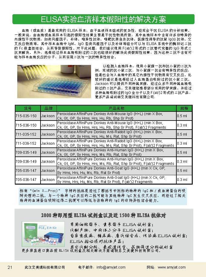 二抗產品應用手冊