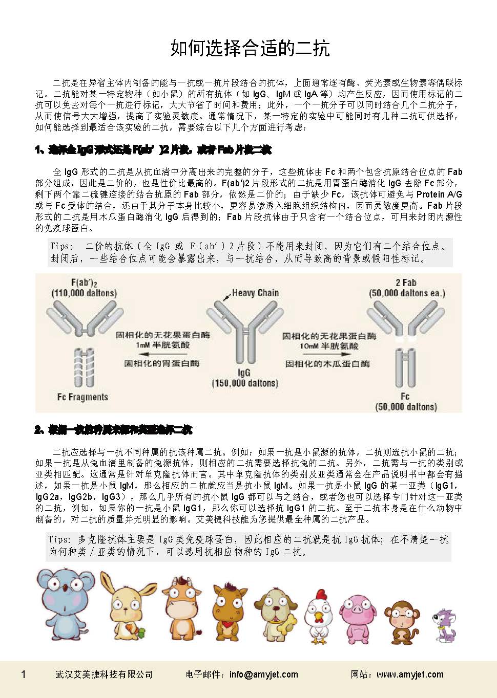 二抗產品應用手冊