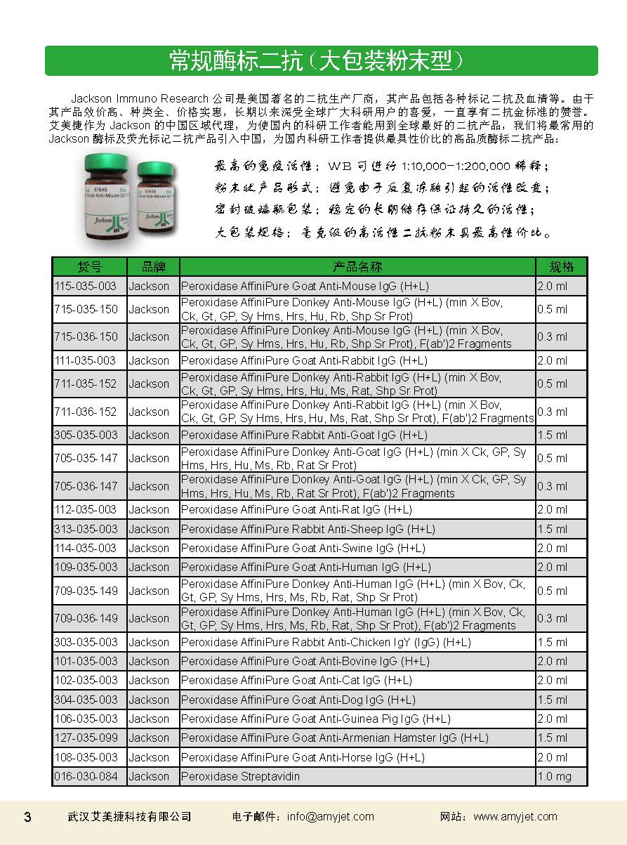 二抗產品應用手冊