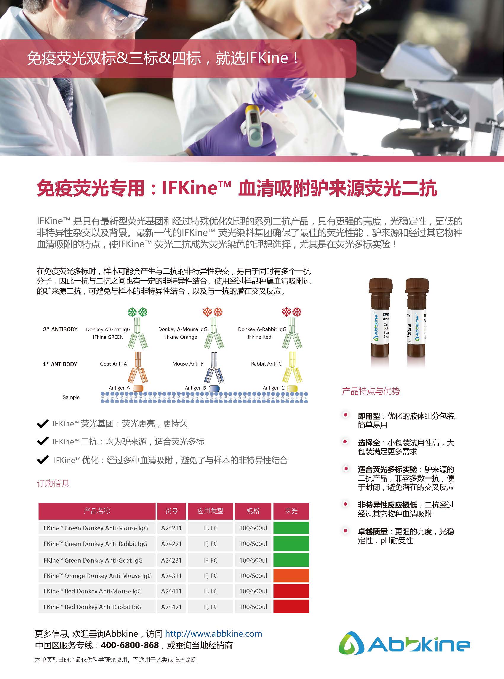 免疫熒光雙標&三標&四標-產品手冊